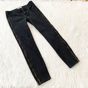 Free People Black Skinny Jean